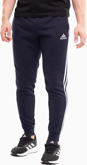 Spodnie męskie adidas Essentials Slim 3 Stripes Pants granatowe GM1090-L Inna marka