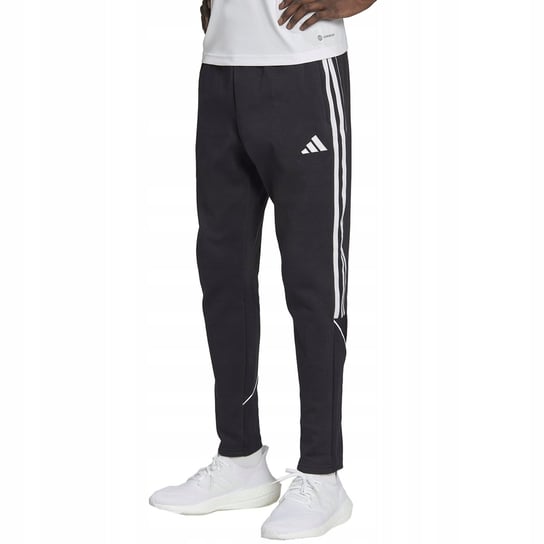 Spodnie męskie adidas Tiro 23 League Sweat Tracksuit czarne HS3611 L Adidas