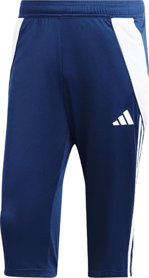 Spodnie męskie adidas Tiro 24 3/4 niebieskie IS1000-M adidas teamwear