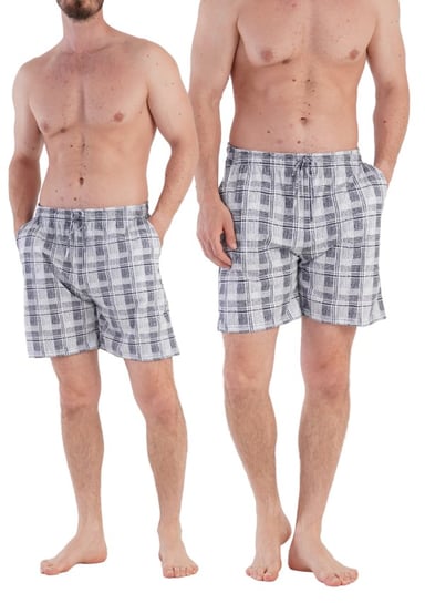 Spodnie męskie bawełniane krótkie Vieneta XL szorty z kieszeniami do spania Vienetta