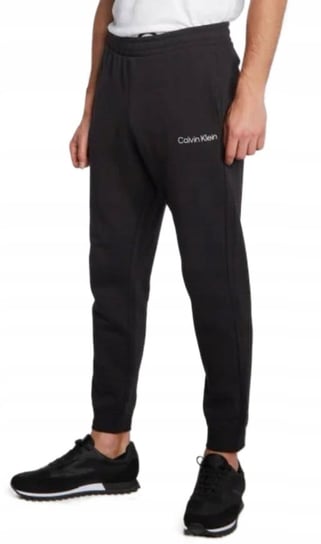 SPODNIE MĘSKIE CALVIN KLEIN BAWEŁNIANE CZARNE SPORTOWE r. XL Calvin Klein