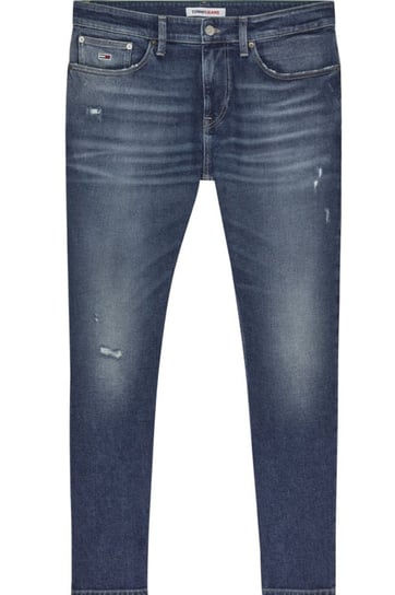 Spodnie męskie Tommy Jeans Austin Slim jeansowe z przetarciami -W31 Tommy Hilfiger