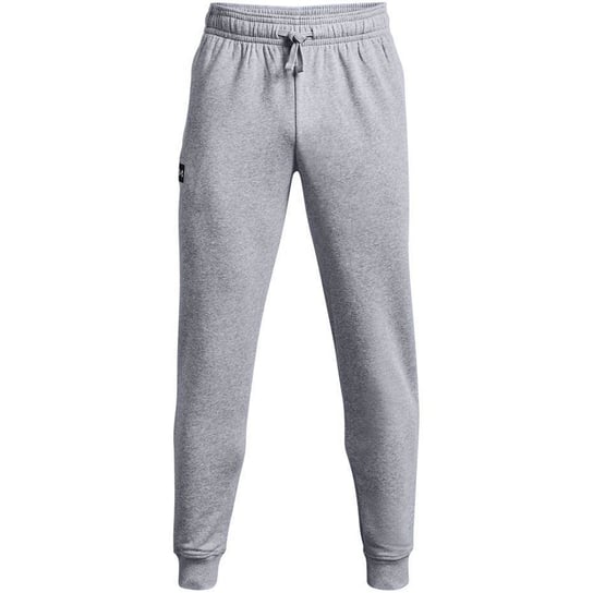 Spodnie męskie Under Armour Rival Fleece Jogger jasnoszare 1357128 011-M Under Armour