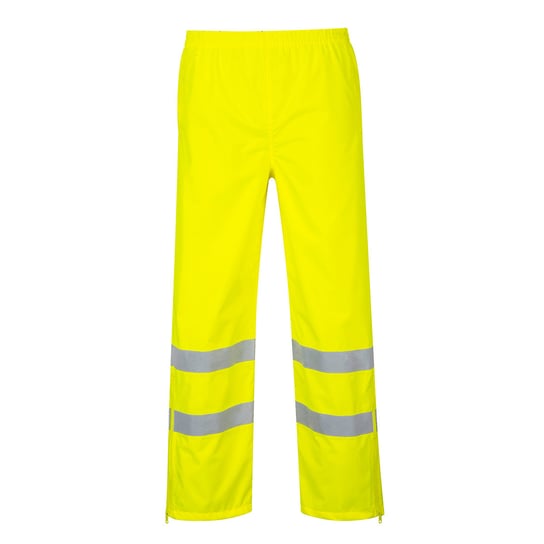 Spodnie ostrzegawcze oddychające PORTWEST Żółty L Portwest