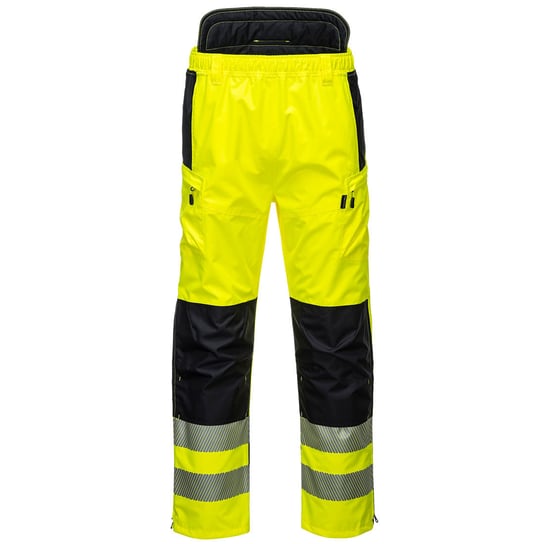 Spodnie ostrzegawcze PW3 Extreme Czarny Żółty L Portwest