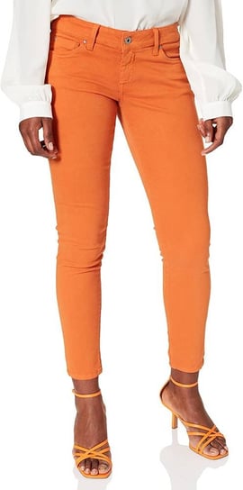 Spodnie Pepe Jeans Soho damskie pomarańczowe -W26 Pepe Jeans