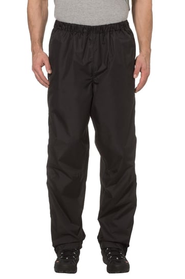 Spodnie przeciwdeszczowe męskie Vaude Fluid Full-Zip II - czarne-S Vaude