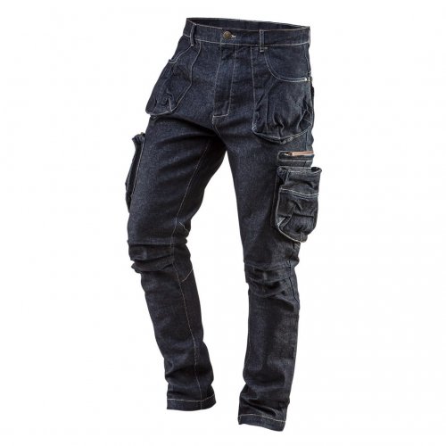 Spodnie robocze 5-kieszeniowe DENIM, rozmiar S NEO