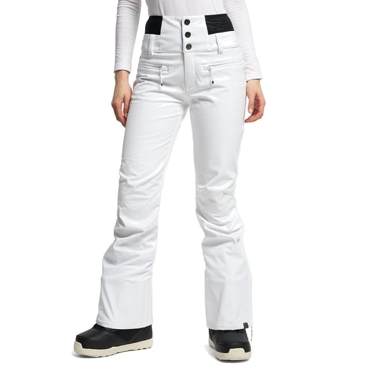 Spodnie snowboardowe damskie ROXY Rising High białe ERJTP03218 L Roxy