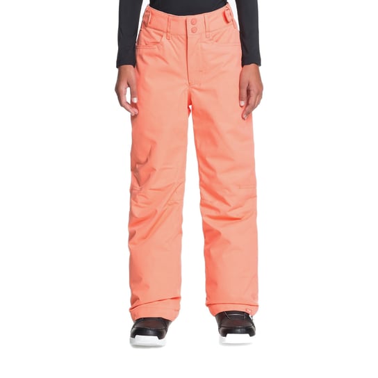 Spodnie snowboardowe dziecięce Roxy Backyard pomarańczowe ERGTP03028 12/L Roxy