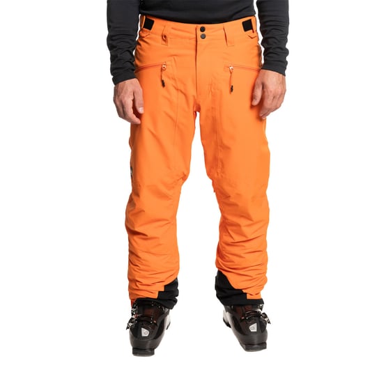 Spodnie snowboardowe męskie Quiksilver Boundry pomarańczowe EQYTP03144 L Quiksilver