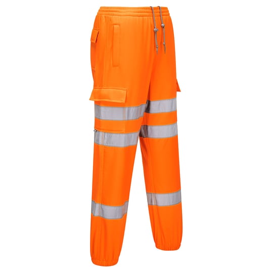 Spodnie sportowe ostrzegawcze Pomarańcz XL Portwest