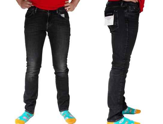 Spodnie Tommy Hilfiger Bleecker jeans czarny W30 L32 Tommy Hilfiger