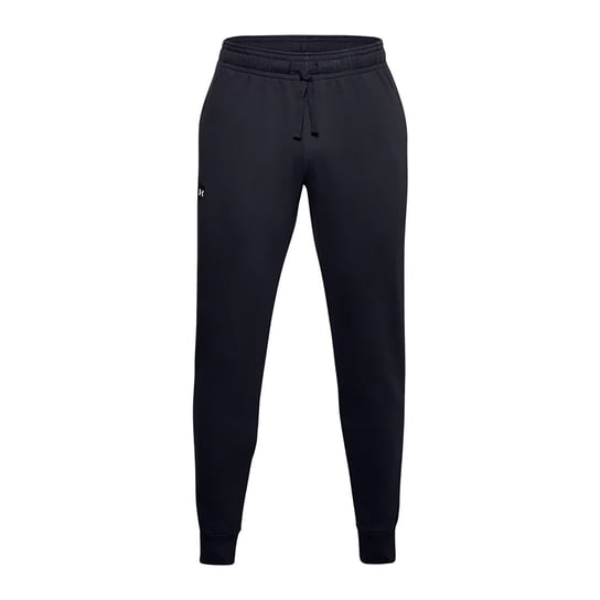 Spodnie treningowe męskie Under Armour Rival Fleece Joggers czarne 1357128 XS Under Armour