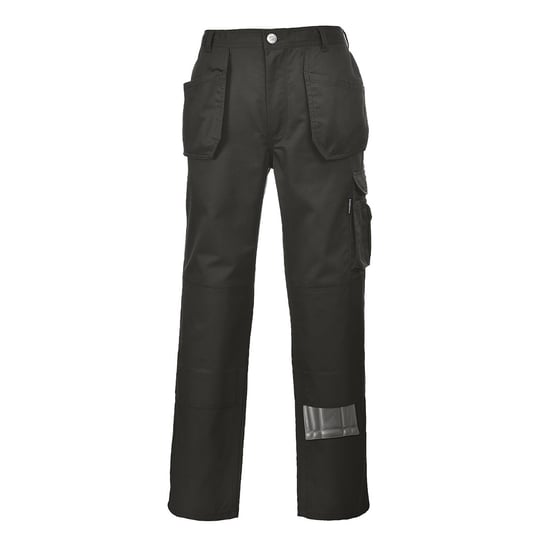 Spodnie z kieszeniami kaburowymi Slate Czarny 2XL Portwest