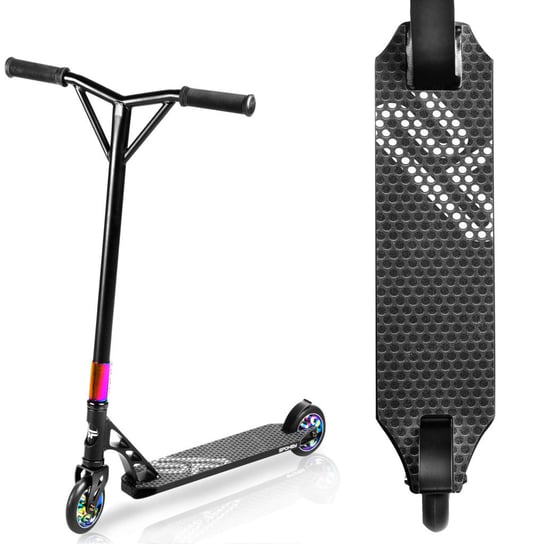 Spokey, Hulajnoga stunt 110mm, FASTPLANT, czarny Spokey