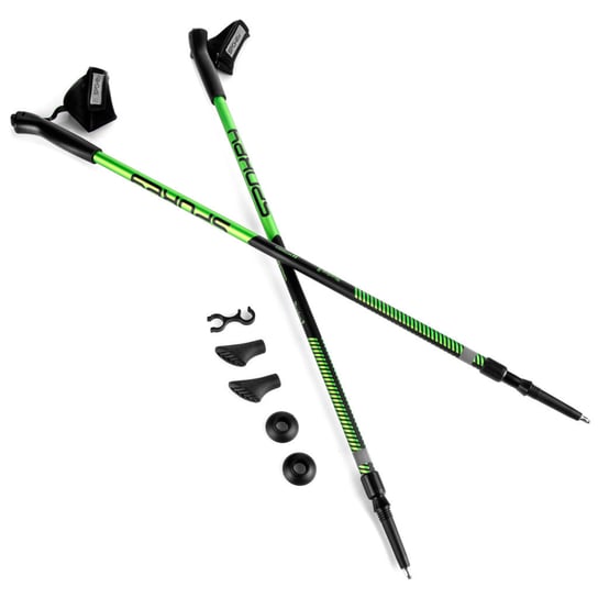 Spokey, Kije trekkingowe, MEADOW II, zielony Spokey
