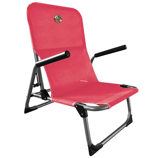Spokey, Krzesło turystyczne, Bahama, czerwony, 56x46 cm Spokey