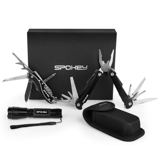 Spokey, Narzędzie wielofunkcyjne multitool 4-częściowy, Bold Spokey