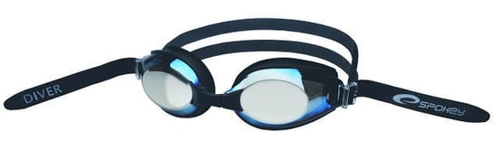 Spokey, Okulary do pływania, Diver, czarno-niebieskie, rozmiar uniwersalny Spokey