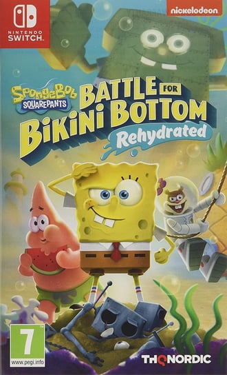 Spongebob SquarePants: Battle for Bikini Bottom - Rehydrated PL/ENG, Nintendo Switch THQ