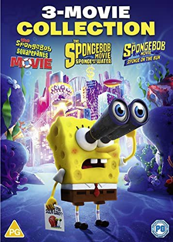 Spongebob Squarepants: Triple Movie Pack (SpongeBob Kanciastoporty) Hillenburg Stephen, Osborne Mark