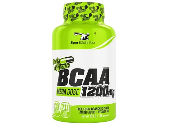 Sport Definition, BCAA 1200 mg Thats the Capsule, 120 kapsułek Sport Definition