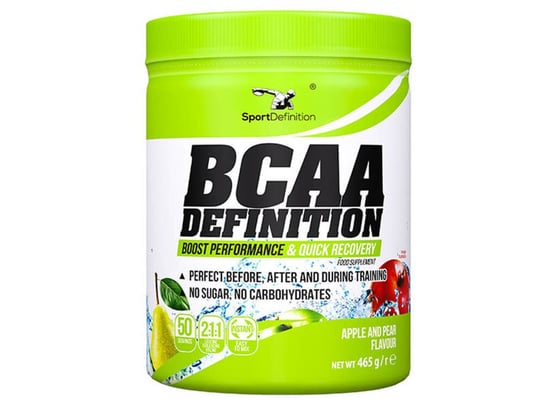 Sport Definition, BCAA Definition, 465 g, malina-wiśnia Sport Definition