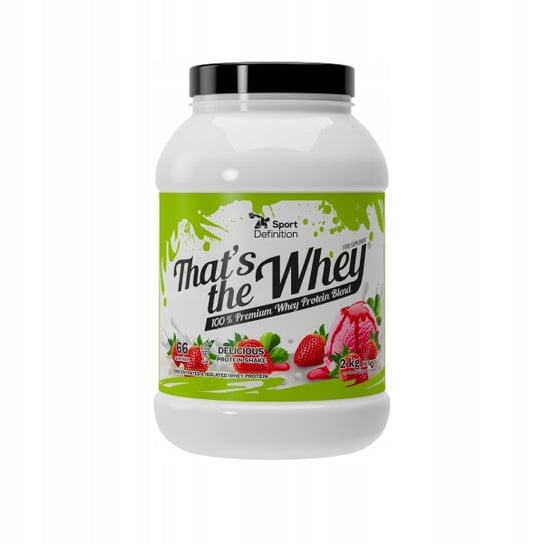 SPORT DEFINITION THAT'S THE WHEY 2000g - Białko WPC+WPI Inna marka