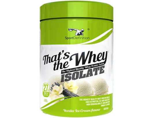 Sport Definition, Thats The Whey Isolate, 600 g Sport Definition