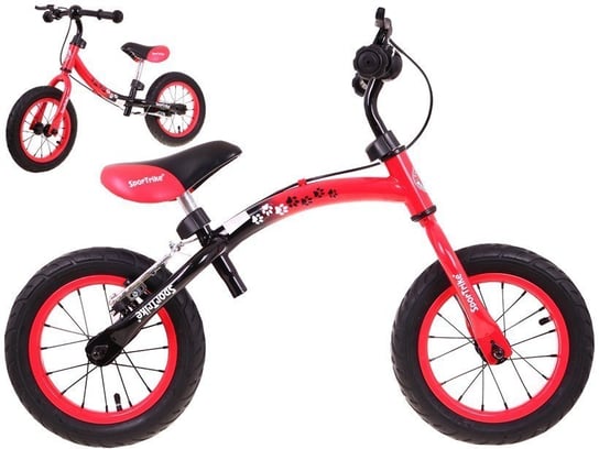 Sport Trike, rowerek biegowy Boomerang, czerwony Sport Trike