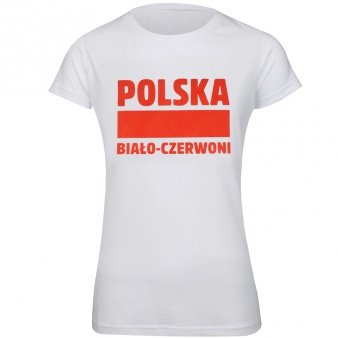 Sportech, T-shirt damski, Polska Biało-Czerwoni, rozmiar M Sportech