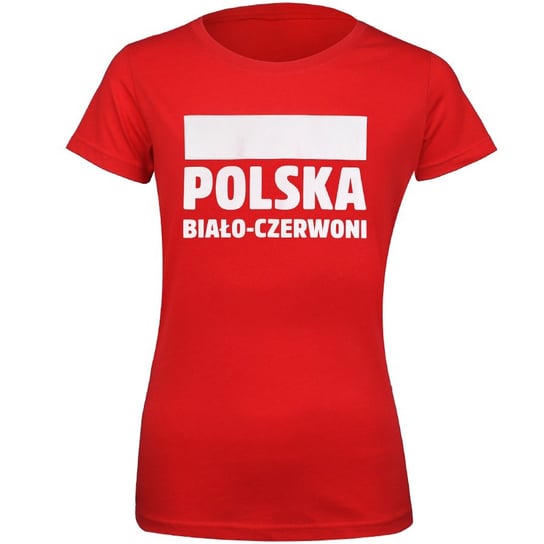 Sportech, T-shirt damski, Polska Biało-Czerwoni, rozmiar S Sportech