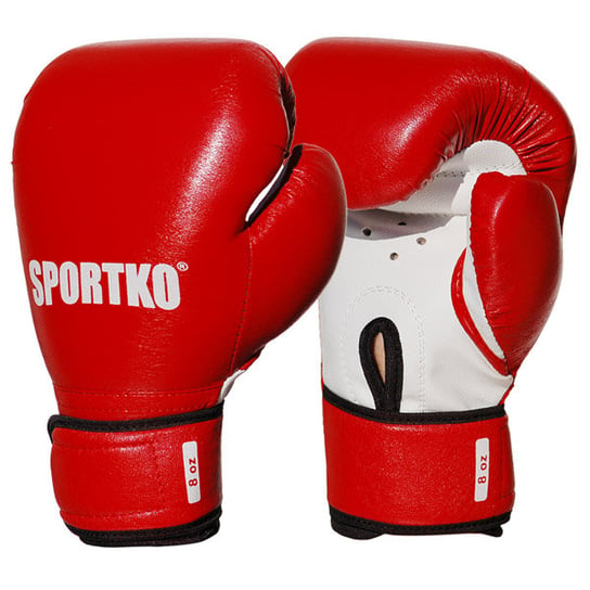 SportKO, Dziecięce rękawice bokserskie PD2-S, czerwony SportKO