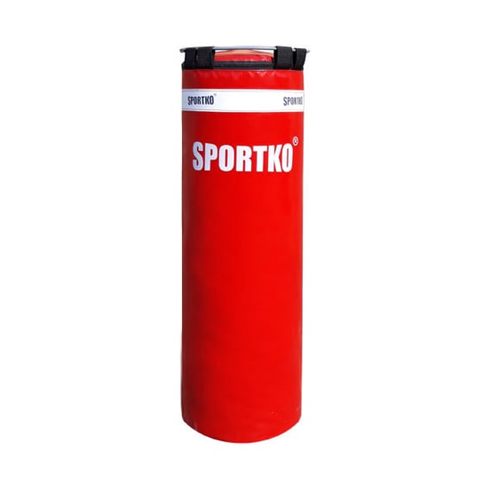 SportKO, Worek bokserski Classic MP4, 32x85 cm, czerwony SportKO