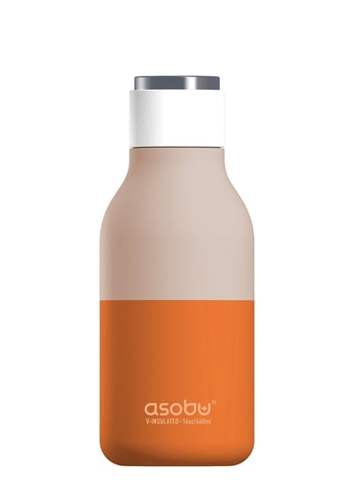 Sportowa butelka termiczna bidon Asobu Urban - pastel orange Inny producent