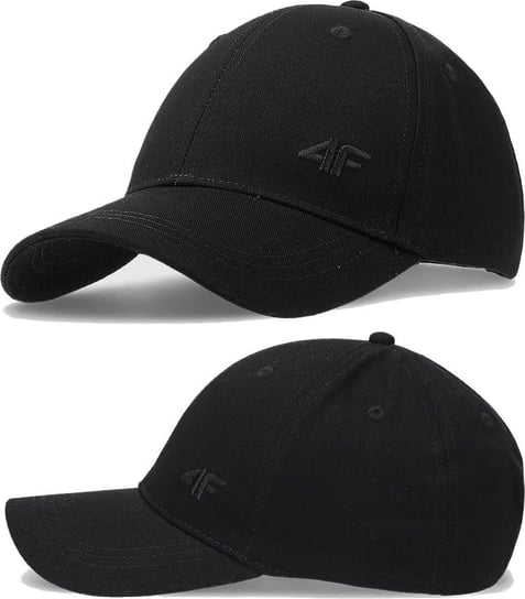 Sportowa czapka z daszkiem 4F CABU367 20S czarny S/M 4F