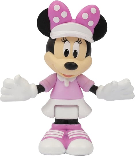 Sportowa Myszka Minnie figurka 7 cm zabawka licencyjna dla dzieci 3+ doskonała jako prezent dla dziewczynki Just Play