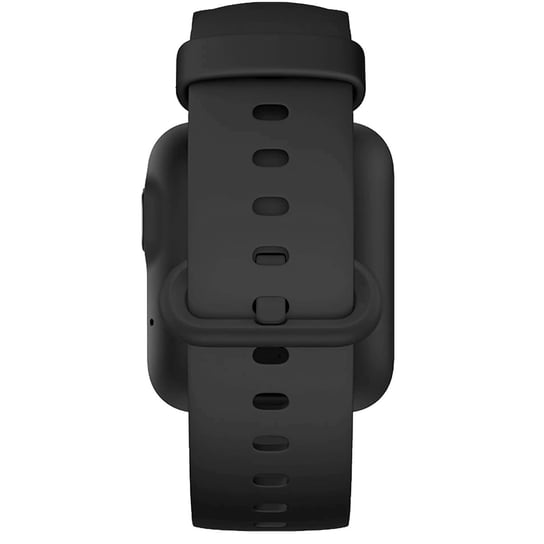 Sportowa opaska na nadgarstek Xiaomi Redmi Watch i Mi Watch Lite Silikonowa miękka w dotyku czarna Avizar