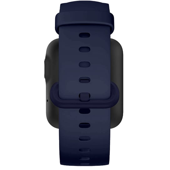 Sportowa opaska na nadgarstek Xiaomi Watch i Mi Watch Lite Silikonowa Miękka w dotyku ciemnoniebieska Avizar