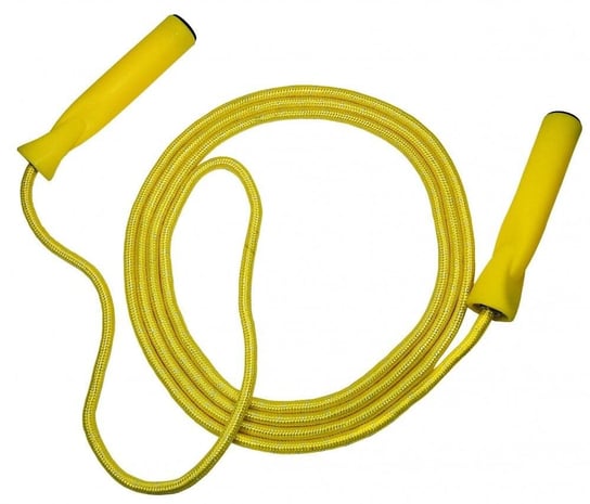 Sportowa skakanka sznurkowa, żółta o długości 280 cm Best Sporting Best Sporting