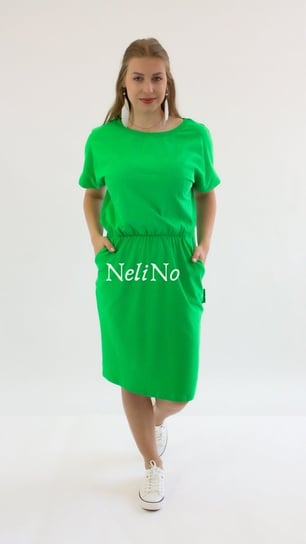 Sportowa sukienka Meg Zielona L/XL Nelino
