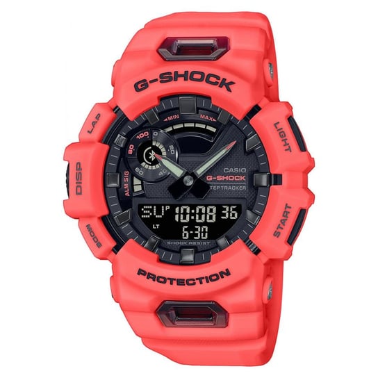 Sportowe G-shock G-SQUAD BLUETOOTH SYNC STEP TRACKER GBA-900-4A - zegarek męski G-Shock