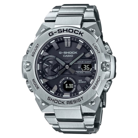 Sportowe G-shock Solar GST-B400D-1A - zegarek męski G-Shock