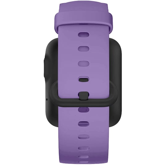 Sportowe opaski na nadgarstek Xiaomi Watch i Mi Watch Lite Silikonowe Miękkie w dotyku fioletowe Avizar