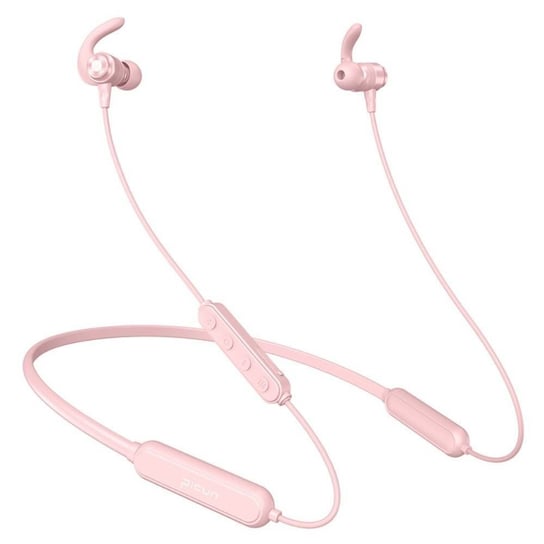 Sportowe Słuchawki Dokanałowe Bezprzewodowe PICUN H18-X różowe Inny producent