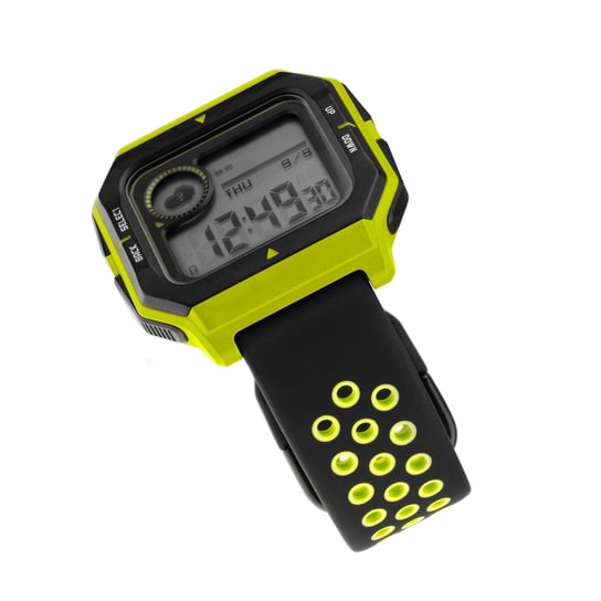 Sportowy pasek silikonowy FIXED o szerokości 20 mm do smartwatcha, czarny FIXED
