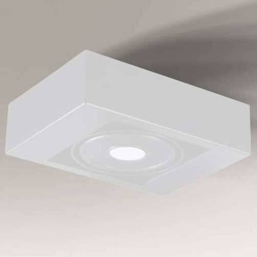 Spot LAMPA sufitowa KOGA IL 7198 Shilo regulowana OPRAWA natynkowa LED 10W 3000K metalowa biała Shilo