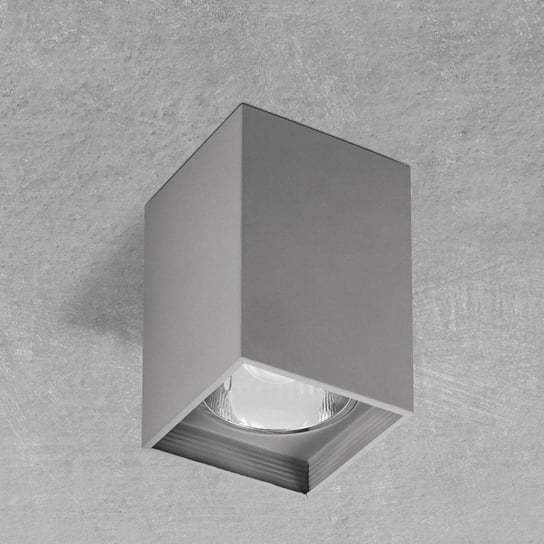 Spot LAMPA sufitowa MADDOX 2487 Rabalux prostokątna OPRAWA metalowa kostka downlight cube szary Rabalux