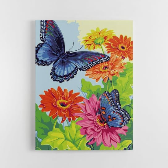 Spotkanie motyli - Malowanie po numerach 30x40 cm ArtOnly